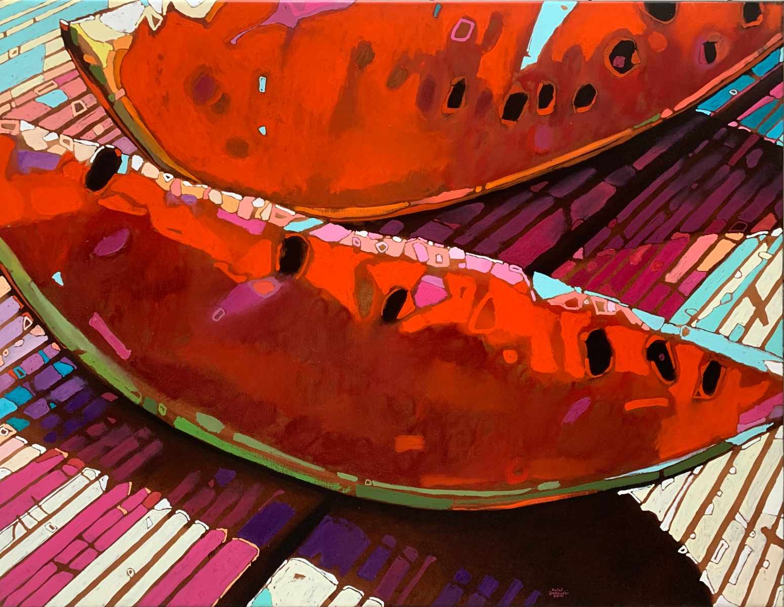 Rafal Gadowski Malarstwo Galeria Sztuki Katarzyny Napiorkowskiej (14)